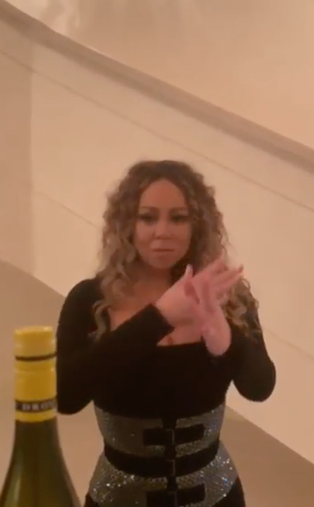 Mariah Carey, Bottle Cap Challenge, Instagram Mariah Carey, Bottle Cap Challenge, Instagram
